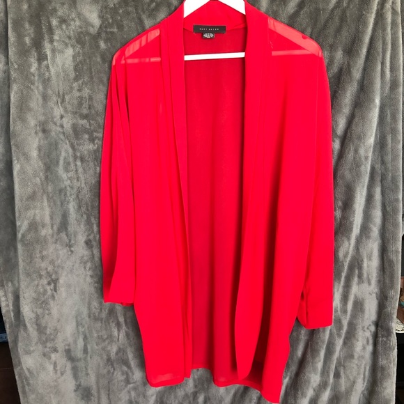 Suzy Shier Sheer Kimono - Picture 6 of 8